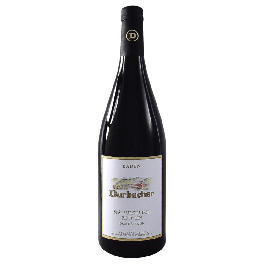 Durbacher Rotwein Spätburgunder QbA halbtrocken 1l